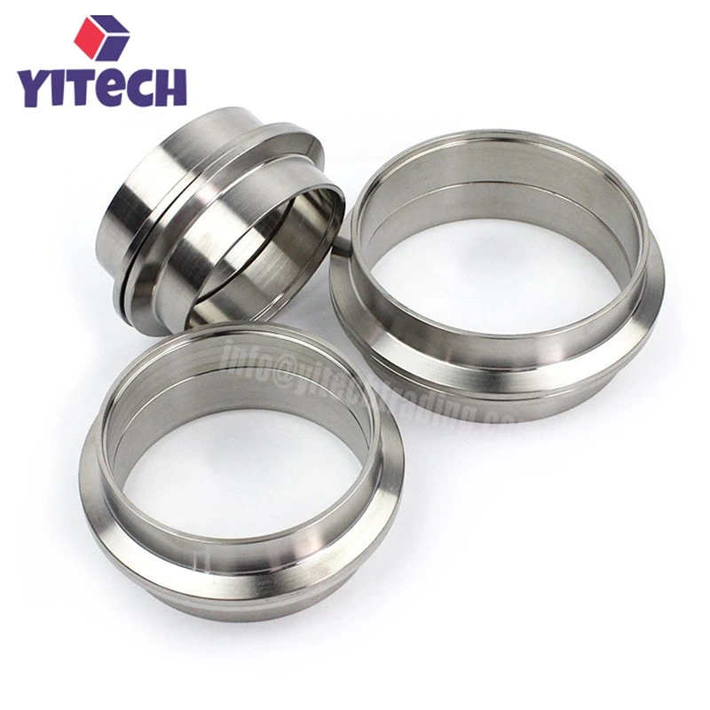 Durable CNC Lathe Machining Titanium Flanges